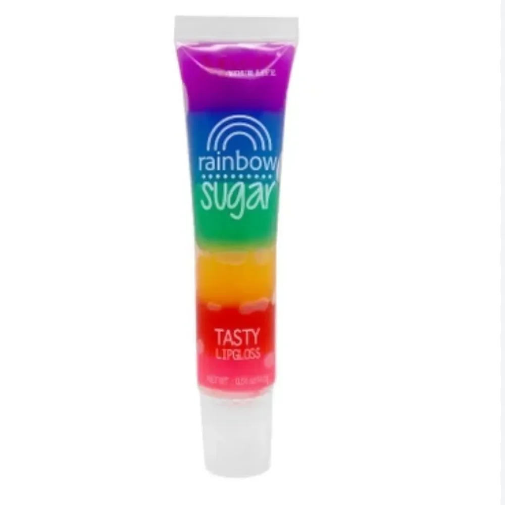 2 lip gloss max & rainbow sugar